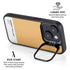 Amber Yellow iPhone 15 Kickstand Case
